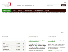 Tablet Screenshot of kfk.org.pl